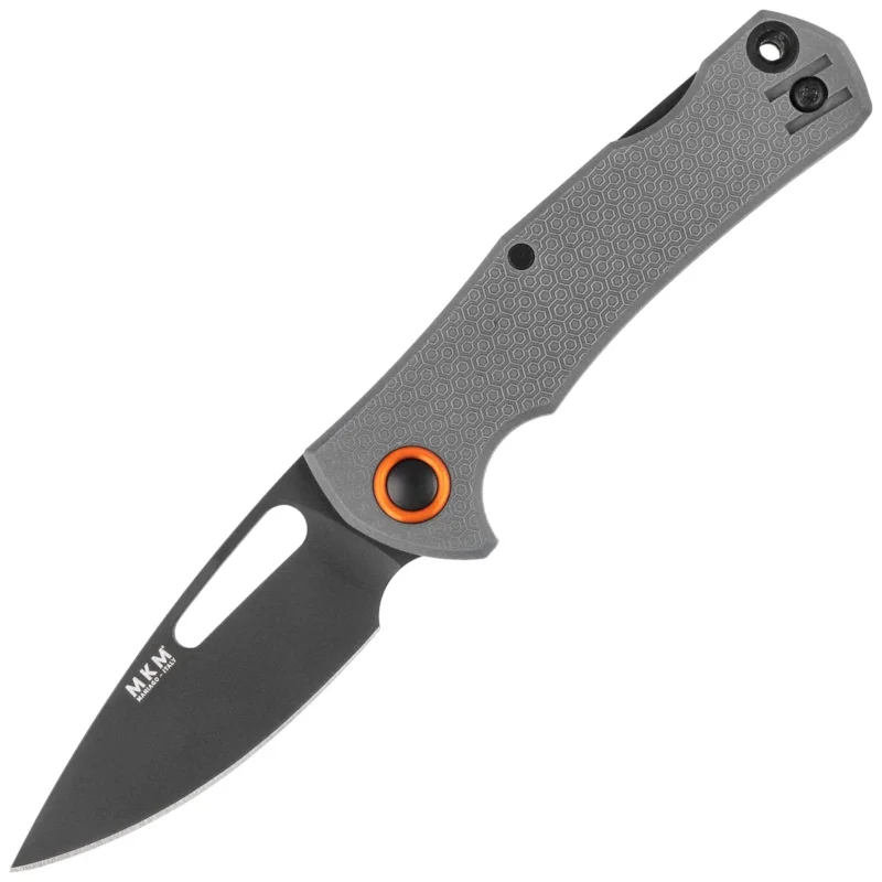 MKM Lov Wolf Knife Gray FRN, Black Top Shield N690 by Jesper Voxnæs (MK LV-PGY) Niska cena