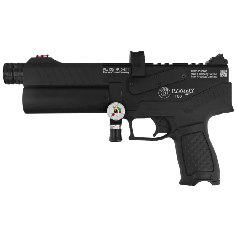 Nie przegap Hatsan Velox T50 .50 cal - pistolet RAM PCP na kule, 15 J