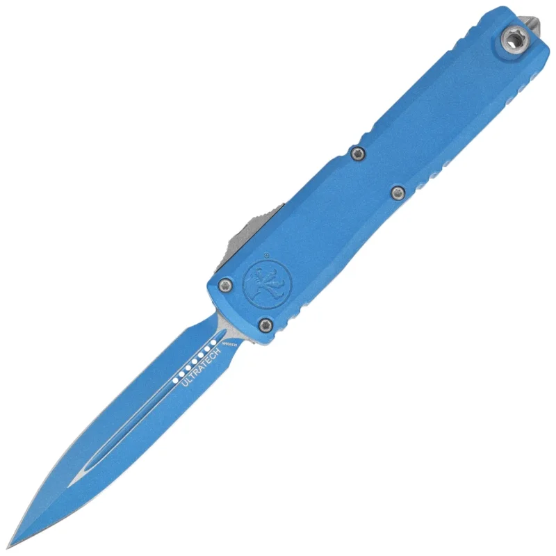 Wyprzedaż Microtech Ultratech Gen III ZBP D/E OTF Knife Cerakote Blue Aluminium, Cerakote Blue M390MK by Tony Marfione (1122-1BL-C1Z13)