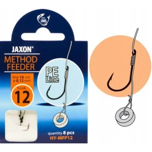Nie przegap HACZYKI PLECIONKA METHOD FEEDER JAXON 8sz gumka 12 HY-MFP12