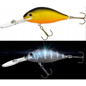 Szybka dostawa Wobler Jaxon Holo FIGHTER SDR UV 8cm 13g VU-FA8SDROT