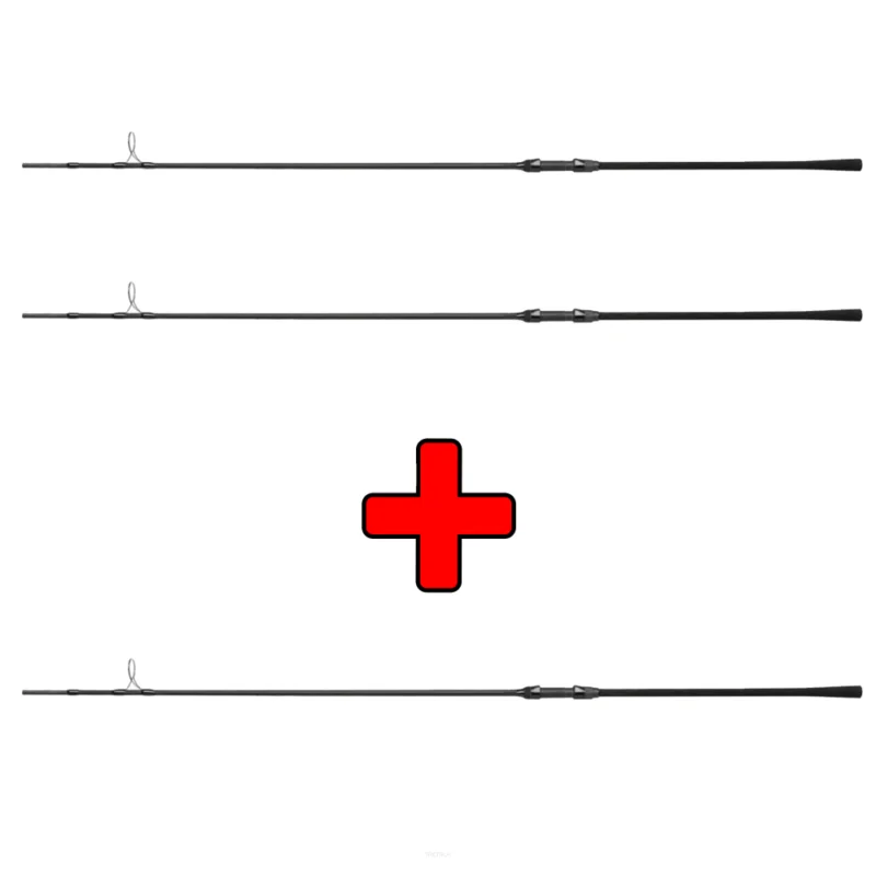 Szybka wysyłka Zestaw Wędek 2+1 Gratis JRC Cocoon 2g Rod Wersja 12ft / 3.00lb 50