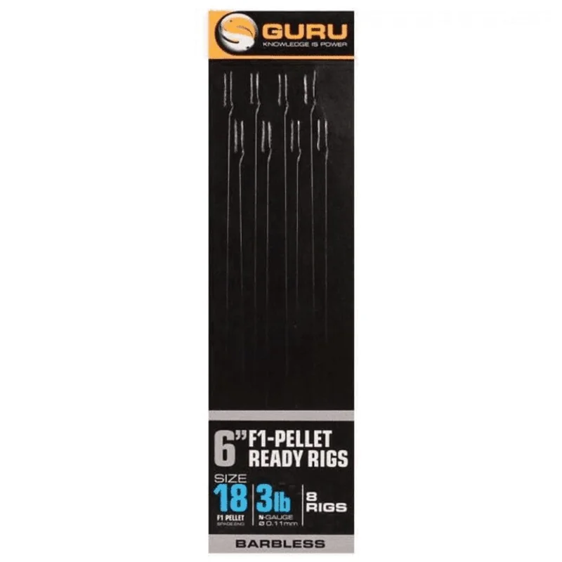 Obniżka ceny Przypony Guru F1 Pellet Pole Rigs 15cm 0,15mm - 14
