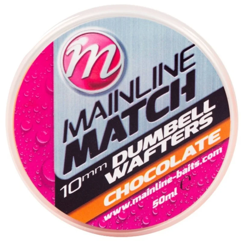 Wafters Mainline Match Dumbell Chocolate 10mm Ograniczona ilość