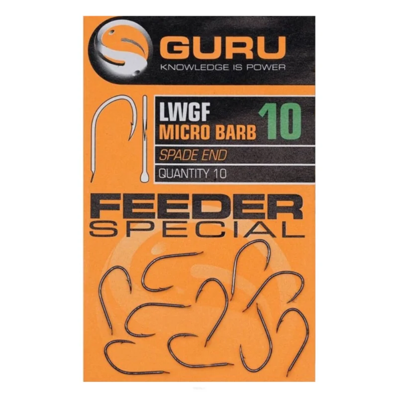 Haczyki Guru LWGF Micro Barb Spade End Feeder Special - 10 Wybór klientów