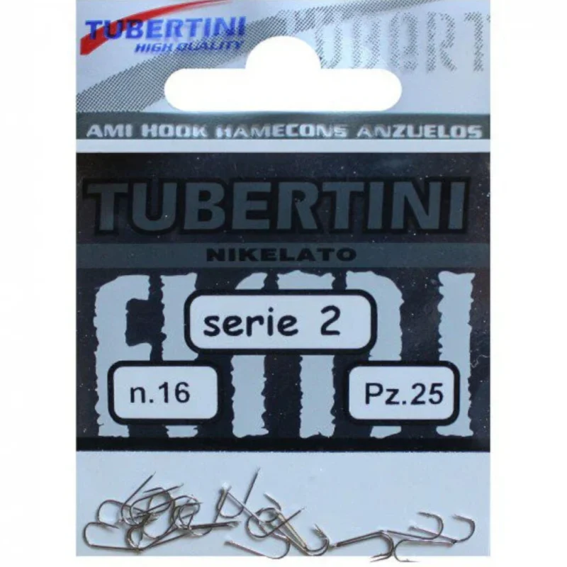 Haczyki Tubertini Serie 2 Nickel Barbed - 17 (20 szt.) Tani