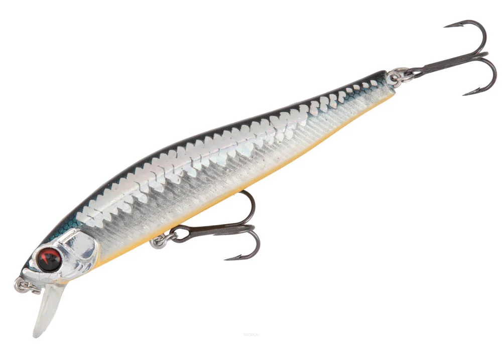 Wysoka jakość Wobler Mikado Jive 120mm 24g Holo Bleak Suspending