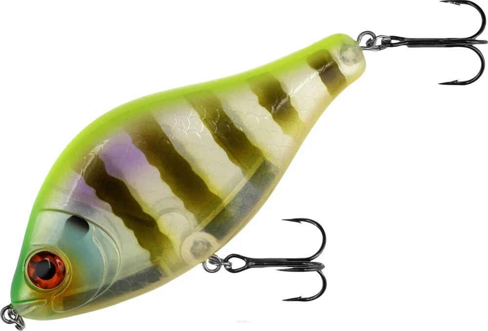 Okazja Wobler Mikado Mft Jerk 10cm / Chartreuse Bluegill Tonący
