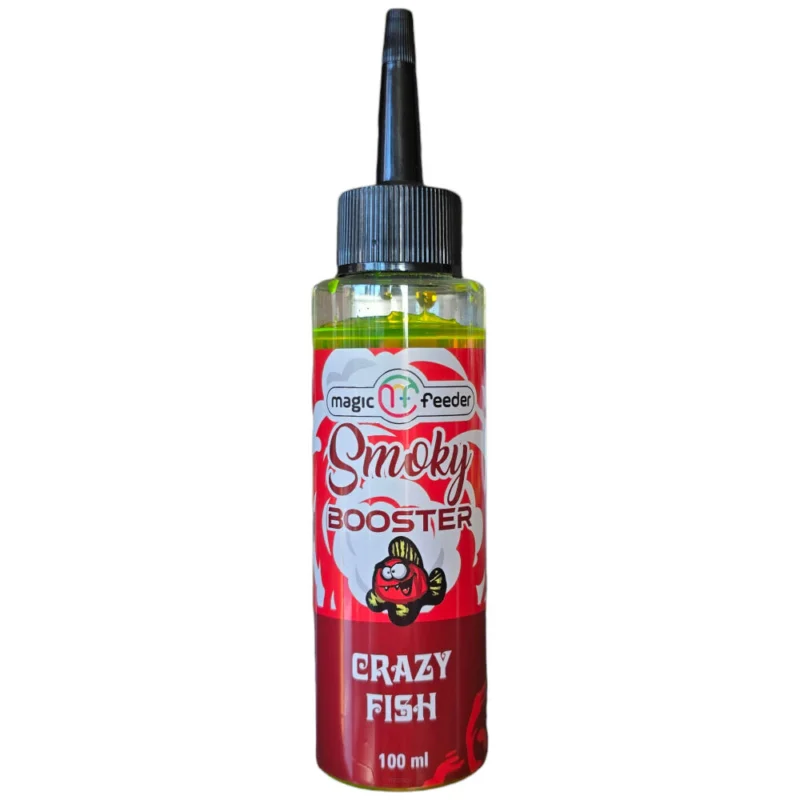 Booster Magic Feeder Smoky Crazy Fish 100ml Rabat