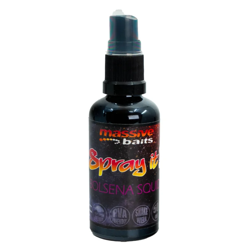 Spray Massive Baits SprayIT Bolsena Squid 50ml Oferta