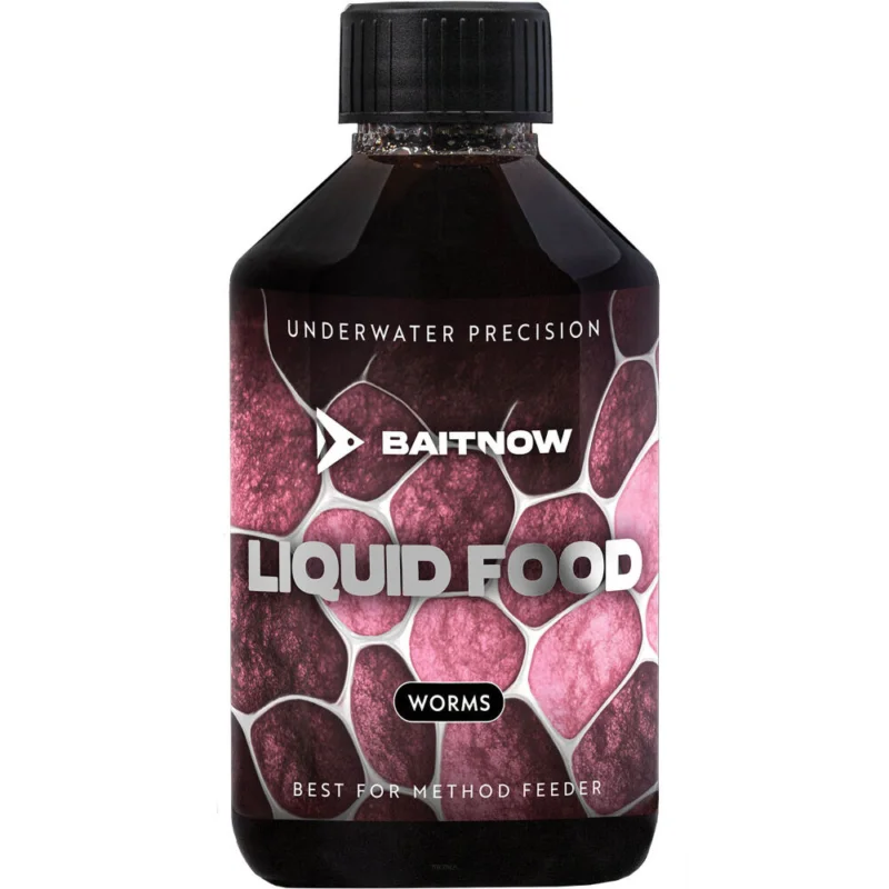 Wysoka jakość Liquid BaitNow Method Feeder Liquid Food Worms 250ml