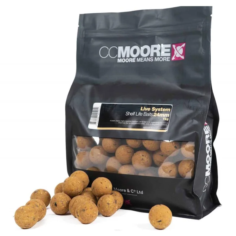 Zniżka Kulki CC Moore Shelf Life Baits Live System 24mm 1kg