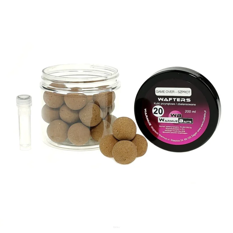 Kulki Warmuz Baits Game Over Szprot Wafters 20mm Zamów dziś