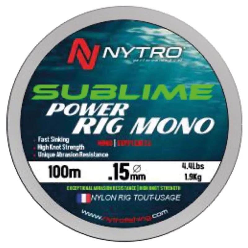 Nowy Żyłka Nytro Sublime Power Rig Mono 0,09