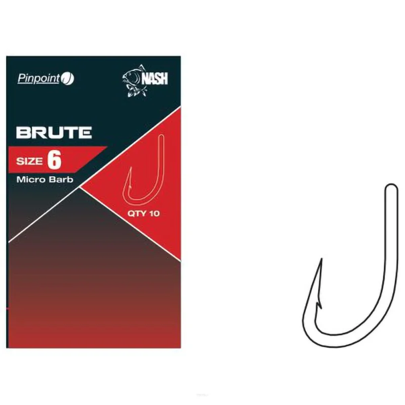 Zamów teraz Haczyki Karpiowe Nash Brute 6