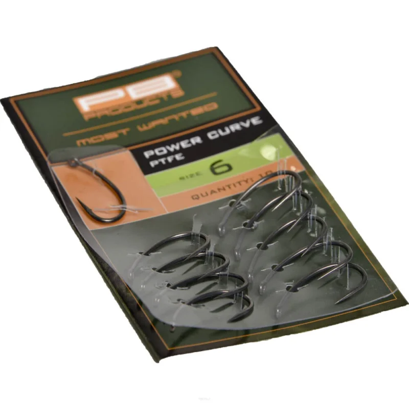 Haczyki Pb Products Power Curve Hook PTFE - 4 Tylko dziś