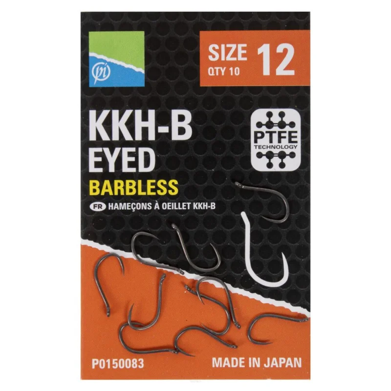 Haczyki Preston KKH-B Barbless - 12 Hit cenowy