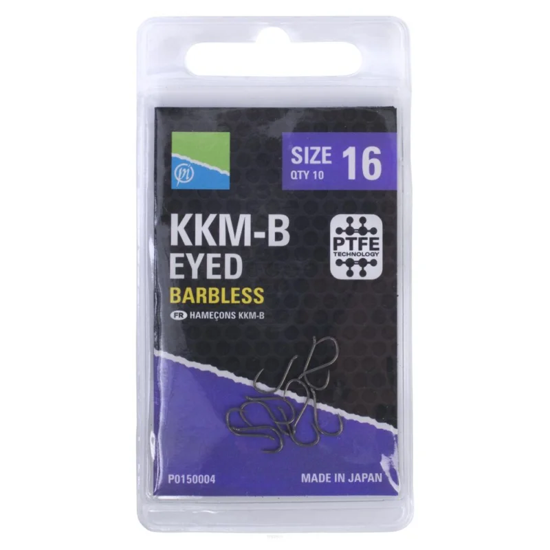 Haczyki Preston KKM-B Barbless - 18 Oferta limitowana