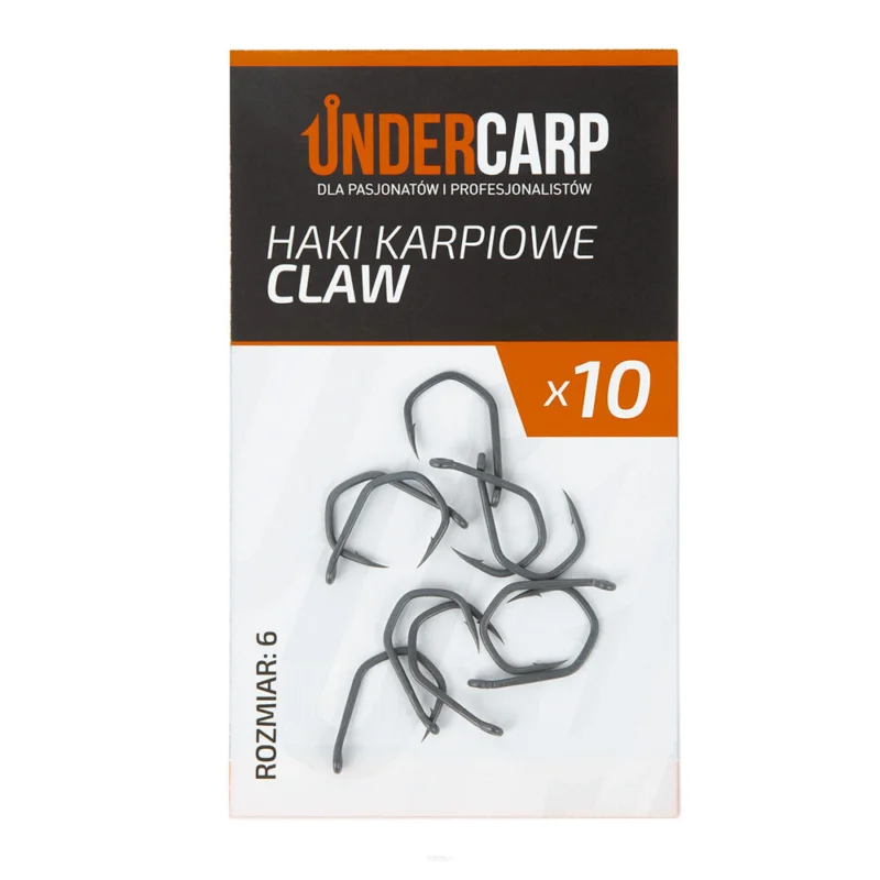 Hit cenowy Haczyki Under Carp Claw Zadziorowe - 6