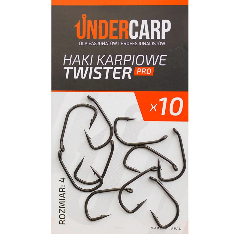Haczyki Under Carp Twister PRO - 4 Promocja