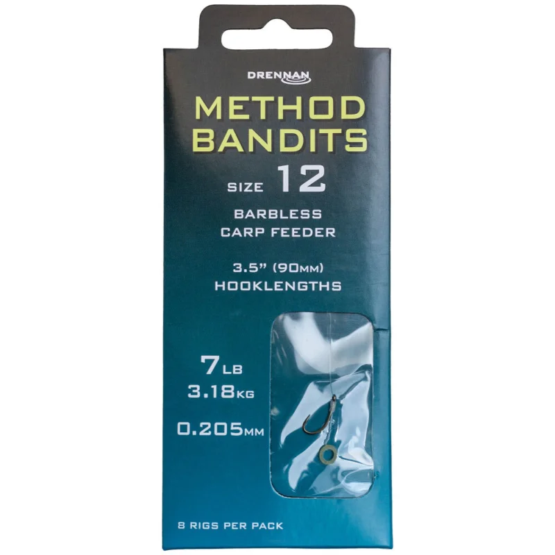 Łatwy zwrot Przypony Drennan Method Bandits Carp Feeder - 16