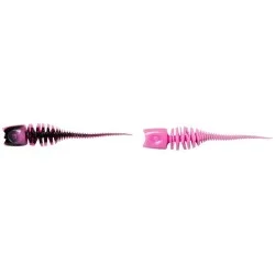 Łatwy zwrot Przynęta gumowa DAM Effzett Garclic Trout Lure UV 6cm, UV Pink/Black