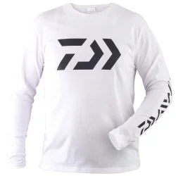Darmowy zwrot Koszulka Daiwa D-Vec LS Shirt White
