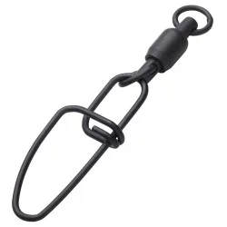 Krętlik z agrafką DAM Madcat Stainless Ball Bearing Swivel Black (3szt.) Szybka wysyłka