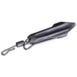 Szybka wysyłka Bezpieczny klips Ridge Monkey Connexion Uni Lead Clip Silt Black (5szt.)