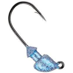 Bezpieczne zakupy Główka jigowa Strike King Baby Squadron Swimbait Jig Head, Blue Glimmer (3szt.)