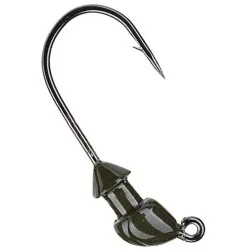 Główka jigowa Strike King Baby Squadron Swimbait Jig Head, Green Pumpkin (3szt.) Bestseller