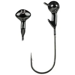 Rabat Główka jigowa Strike King Tour Grade Football Jig Head, Black (3szt.)
