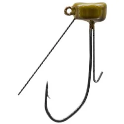 Główka jigowa Strike King Weedless Tour Grade Ned Jig Head, Green Pumpkin (3szt.) Do wyczerpania zapasów