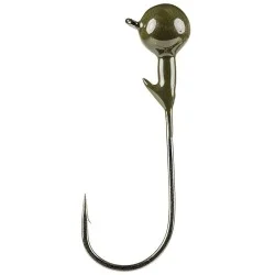 Główka jigowa Strike KIng Tour Grade Round Jig Head, Green Pumpkin (3szt.) Wysoka jakość