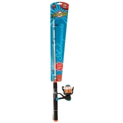 Ostatnie sztuki Zestaw wędka + kołowrotek Shakespeare Cosmic Spinning Combo - 1,40m 10-35g, Orange
