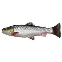Przynęta gumowa Savage Gear 3D Craft Trout Pulsetail, Green Silver Tylko do końca tygodnia