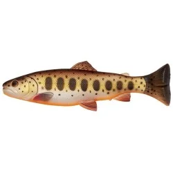 Ostatnie sztuki Przynęta gumowa Savage Gear 3D Craft Trout Pulsetail, Brown Trout Smolt