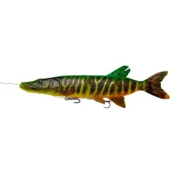 Przynęta gumowa Savage Gear 4D Line Thru Pike 48cm/820g, Firetiger Bestseller