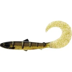 Łatwy zwrot Przynęta gumowa Westin BullTeez Curltail, Cola Perch