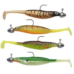 Zestaw przynęt gumowych Berkley Sick Vibe Prerigged Bismuth 12cm/10g (4szt.) Tani