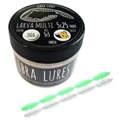 Oferta Przynęta gumowa Libra Lures Larva Multi, 000 Glow UV Green