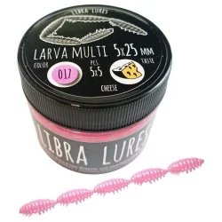 Promocja Przynęta gumowa Libra Lures Larva Multi, 017 Bubble Gum