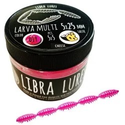 Przynęta gumowa Libra Lures Larva Multi, 019 Hot Pink Dostępne od ręki