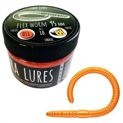 Przynęta gumowa Libra Lures Flex Worm, 011 Hot Orange Dodaj do koszyka