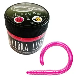 Przynęta gumowa Libra Lures Flex Worm, 019 Hot Pink Sprawdź teraz
