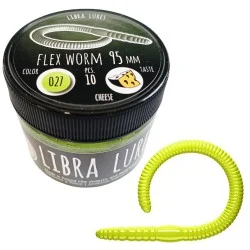 Darmowa dostawa Przynęta gumowa Libra Lures Flex Worm, 027 Apple Green