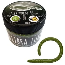 Przynęta gumowa Libra Lures Flex Worm, 031 Olive Oferta