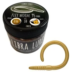 Przynęta gumowa Libra Lures Flex Worm, 036 Coffee Milk Promocja