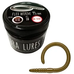 Zamów teraz Przynęta gumowa Libra Lures Flex Worm, 038 Brown