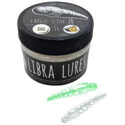 Przynęta gumowa Libra Lures Largo Slim, 000 Glow UV Green Tylko dziś